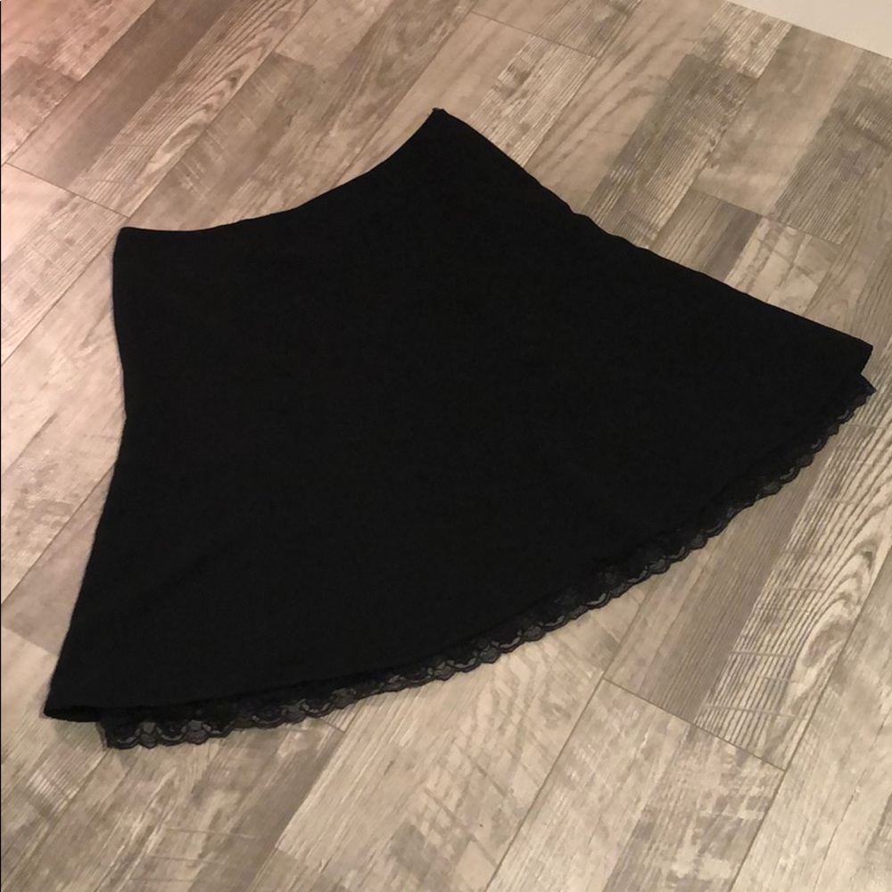 Skirt with a Touch of Lace